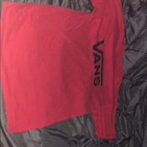 Barely worn vans t-shirt